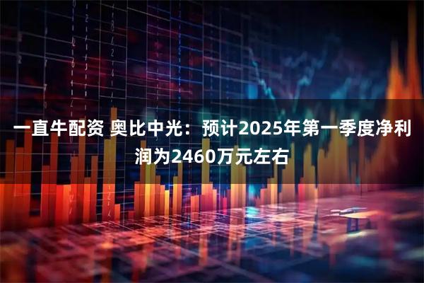 一直牛配资 奥比中光：预计2025年第一季度净利润为2460万元左右